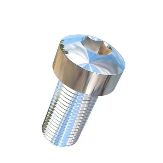Titanium 1/2-20 X 1 UNF Fillister Head, Socket Drive,  Allied Titanium Machine Screw